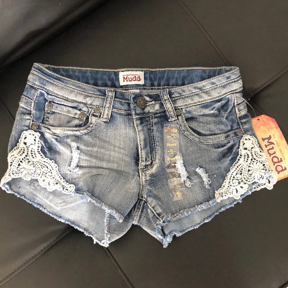 mudd jean shorts